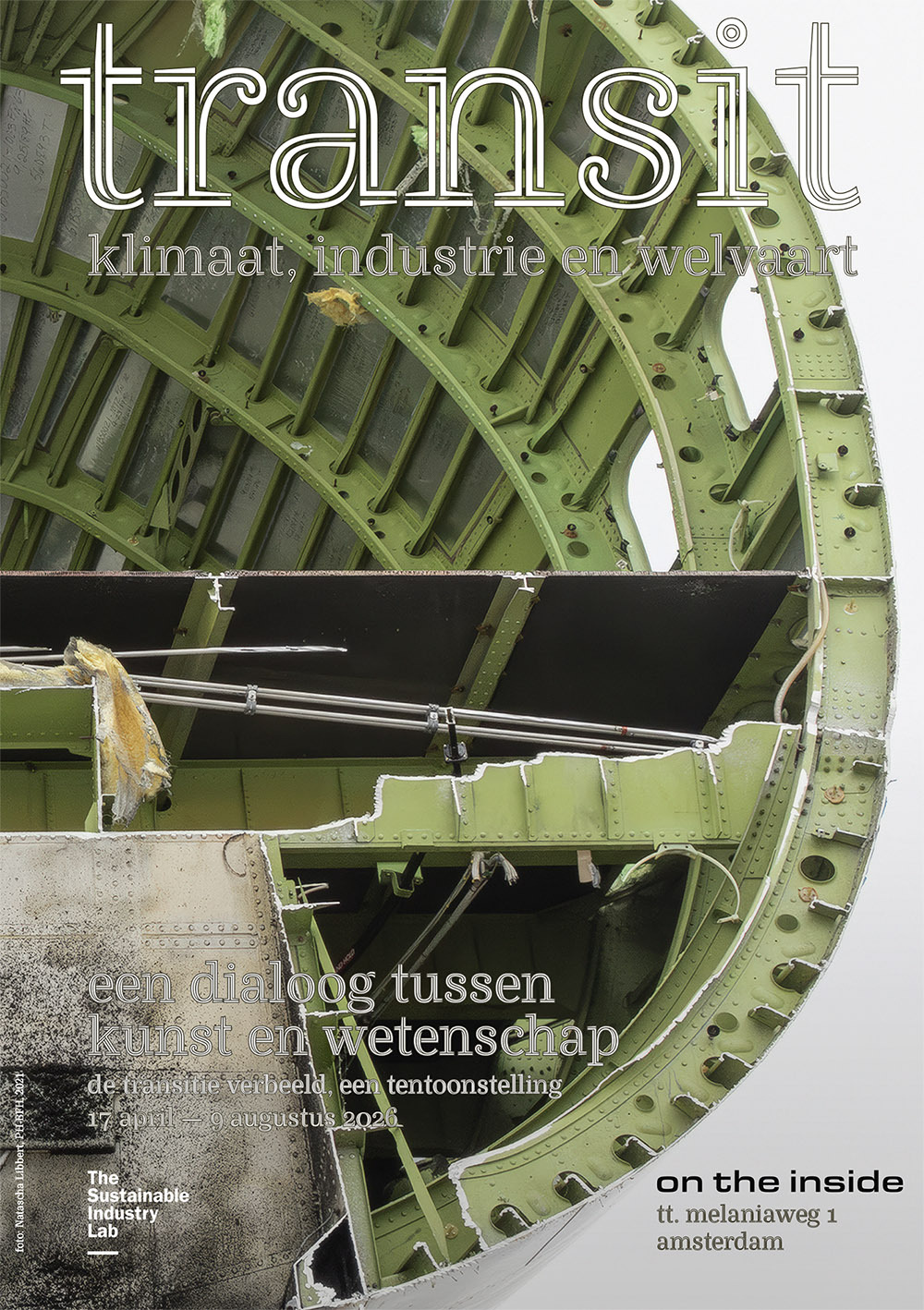Flyer · 17 april - 9 augustus 2026 · Tentoonstelling · Transit · Project Space on the Inside · Amsterdam